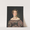 Signe Marie Vilhelmine Jensen (1827) by Christian Albrecht Jensen
