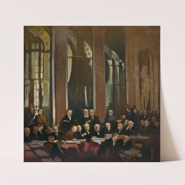 Signing of the Treaty of Versailles, 1919 by John Christen Johansen