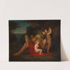 Silen mit schlafendem Bacchusknaben (1845-1848) by Anselm Feuerbach