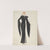 Silent System: The Wife. Black gown with high collar and trailing sleeves. (1934-1943) by Peter Crosby