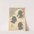 Silhouette Image of Kabuki Actor by Utagawa Kuniteru