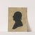 Silhouette of man facing left, no. 8 (1761-1827) by Charles Willson Peale