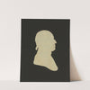 Silhouette of man facing right, no. 1 (1761-1827) by Charles Willson Peale
