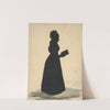 Silhouette of Mrs. Thomas Wheeler Williams, Lucretia Woodbridge Perkins, 1796-1829 by Auguste Edouart