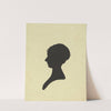 Silhouette of woman facing left, no. 2 (1761-1827) by Charles Willson Peale