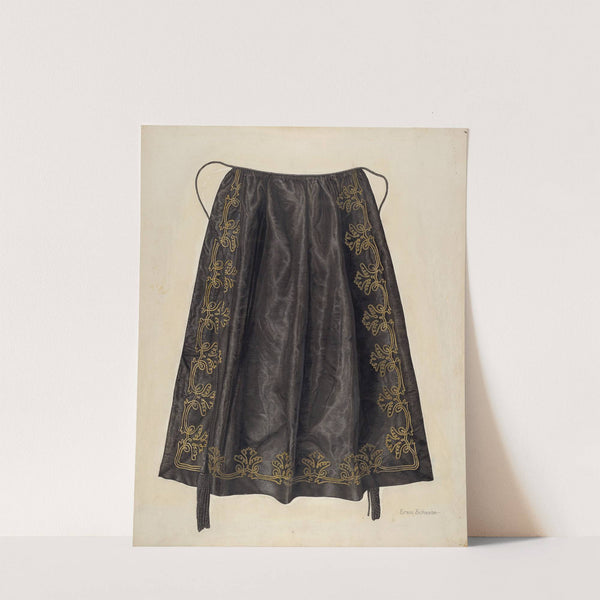 Silk Apron by Erwin Schwabe