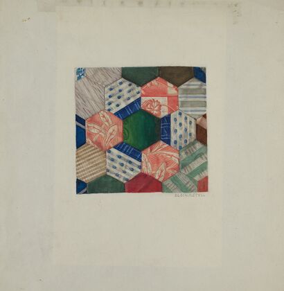 Silk Quilt – Honeycomb Pattern