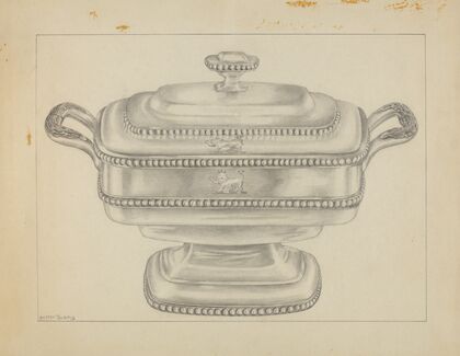 Silver Bowl (c. 1936)