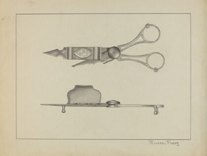 Silver Candle Snuffer