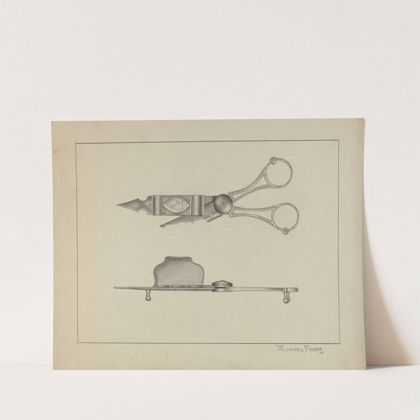 Silver Candle Snuffer (c. 1936) by Michael Fenga