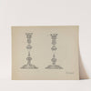 Silver Candlesticks by Giacinto Capelli