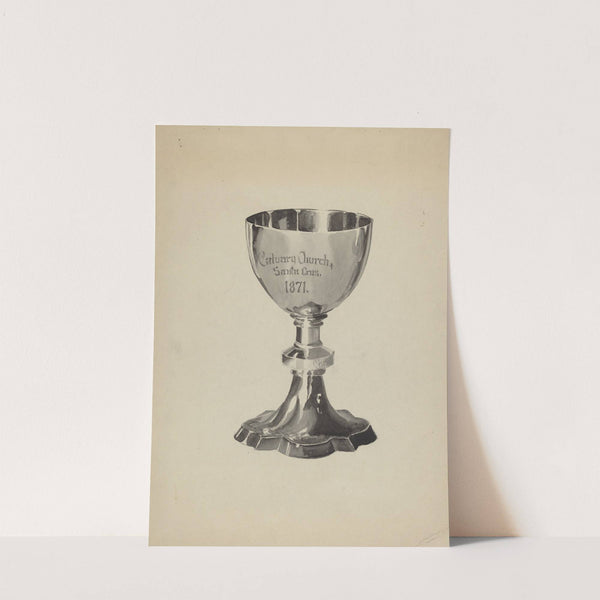 Silver Chalice by Lena Nastasi