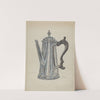 Silver Chocolate Pot by Fletcher Hanks