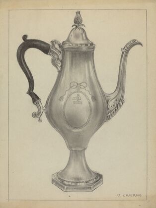 Silver Coffee Pot