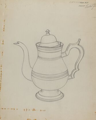 Silver Coffee Pot
