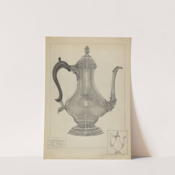 Silver Coffee Pot by Irene Malawicz