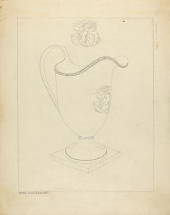 Silver Cream Pitcher