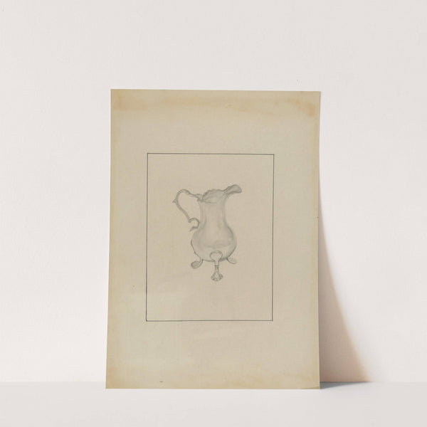 Silver Cream Pitcher by Isidore Steinberg