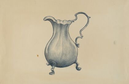 Silver Cream Pitcher