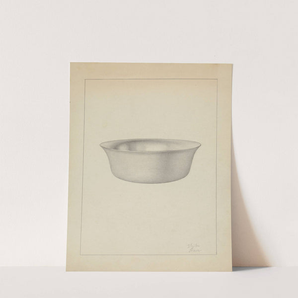 Silver Dish by Clayton Braun