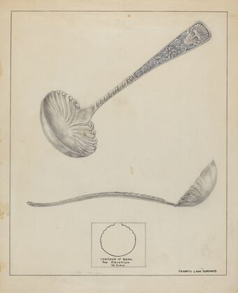 Silver Gravy Ladle