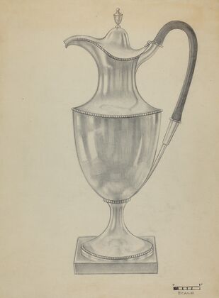 Silver Hot Water Pot