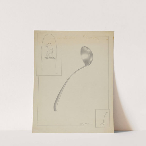 Silver Ladle by Karl Joubert