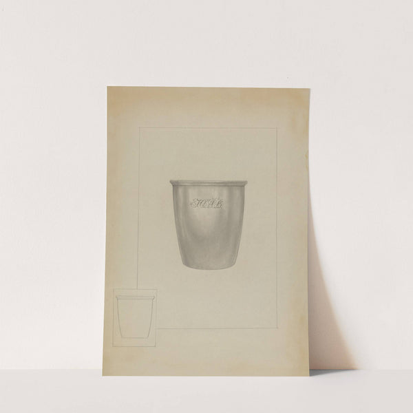 Silver Mug by Isidore Steinberg