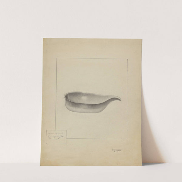 Silver Pap Boat by Francisco Alvarez