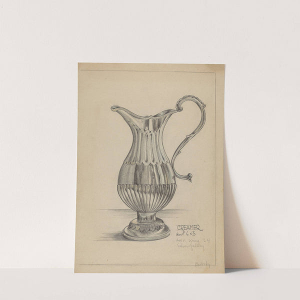 Silver Pitcher by S. Brodsky