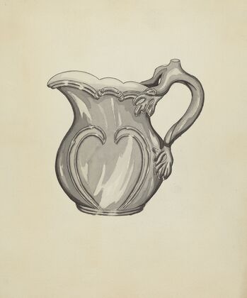 Silver Plated Water Pitcher