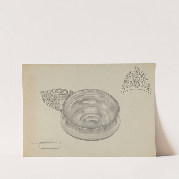 Silver Porringer (c. 1936) by Herbert Russin