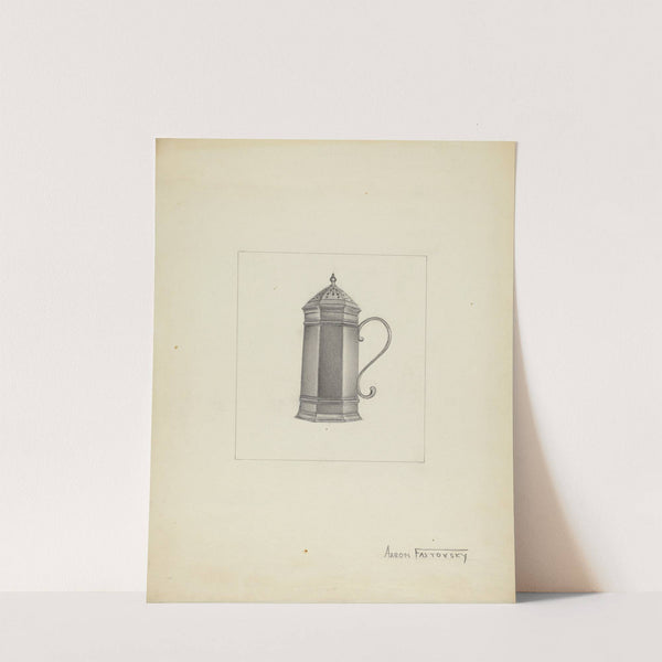 Silver Salt Cellar by Aaron Fastovsky