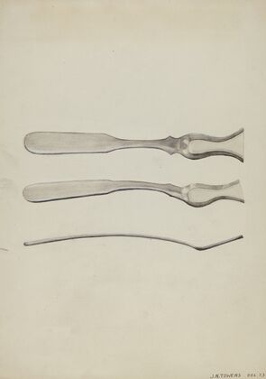 Silver Salt Spoon