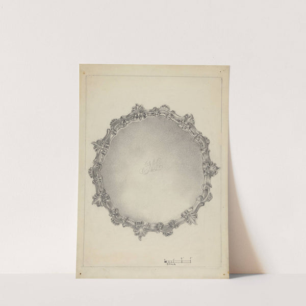 Silver Salver by Vincent Carano