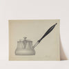 Silver Saucepan with Cover by Giacinto Capelli