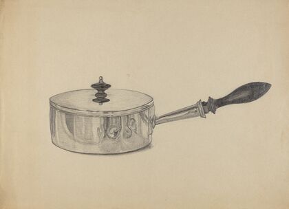 Silver Serving Dish