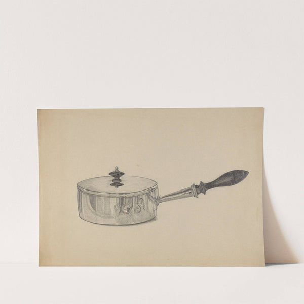 Silver Serving Dish by S. Brodsky