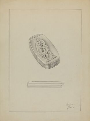 Silver Snuff Box