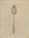 Silver Soup Spoon