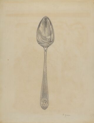Silver Soup Spoon