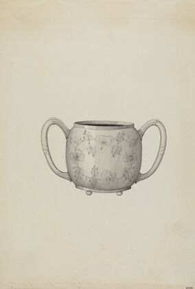 Silver Spoon Holder