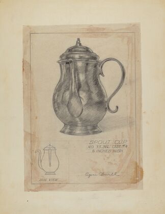 Silver Spout Cup