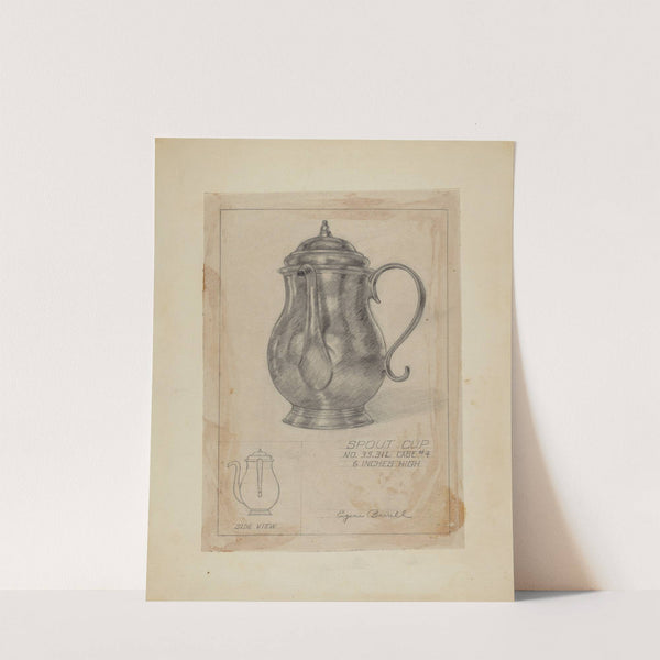 Silver Spout Cup by Eugene Barrell
