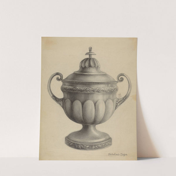 Silver Sugar Bowl by Nicholas Zupa