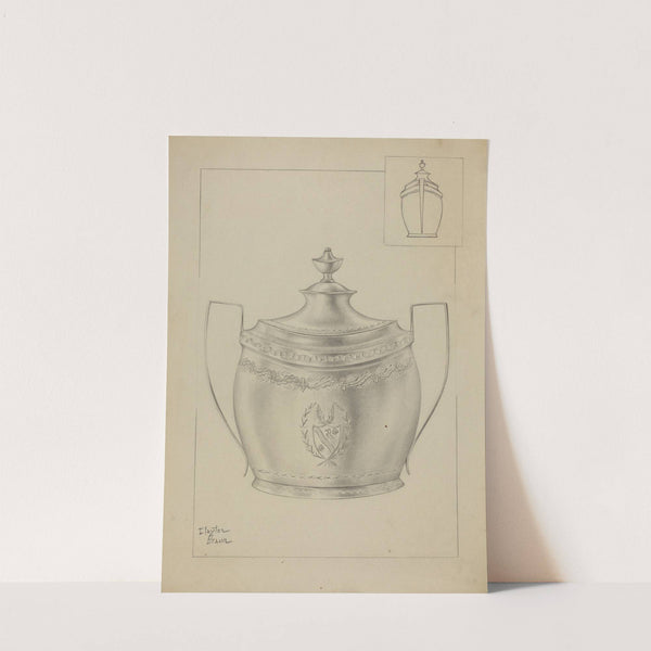 Silver Sugar Bowl by Clayton Braun