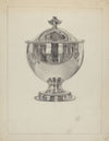 Silver Sugar Bowl with Cover