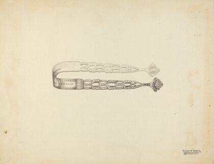 Silver Sugar Tongs