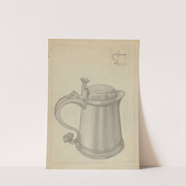 Silver Tankard by Isidore Steinberg