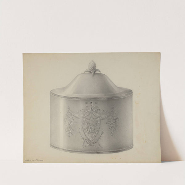 Silver Tea Caddy by Nicholas Zupa